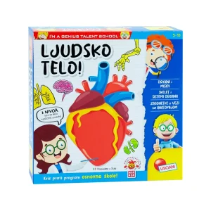 Mali Genije – Upoznaj ljudsko telo (Društvena igra / Kviz)
