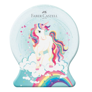 Faber-Castell Connector Flomasteri Unicorn 33/1 u metalnoj kutiji – Nacrtaj i sagradi bajku!