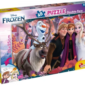 Slagalica i bojanka 2 u 1 Lisciani Disney Frozen – 48 delova