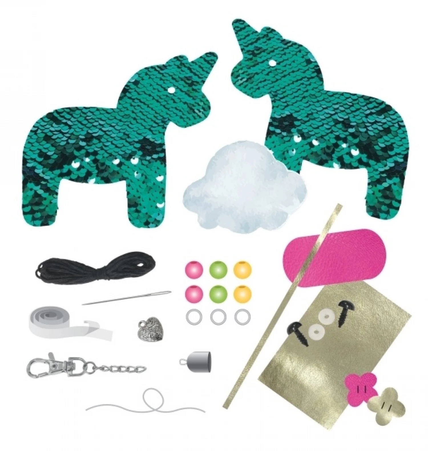 Sašij svoj svetlucavi stil – Lena Sequin Charm Flamingo/Unicorn! - Image 3