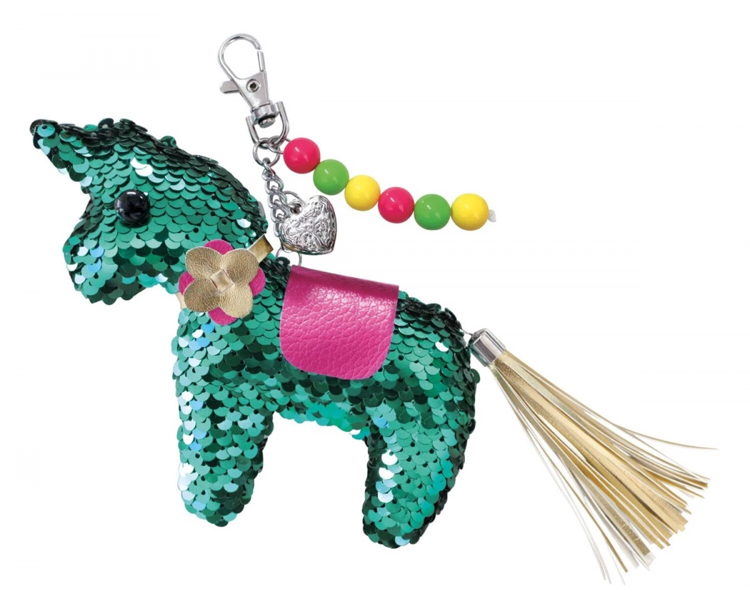 Sašij svoj svetlucavi stil – Lena Sequin Charm Flamingo/Unicorn! - Image 7