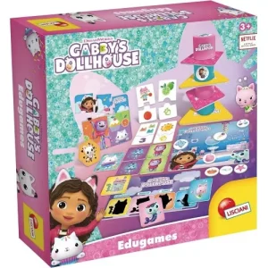 Uđite u čarobnu kućicu i naučite prve brojeve i boje uz Gabi i mace! - Gabby's Dollhouse Edukativne igre 10u1