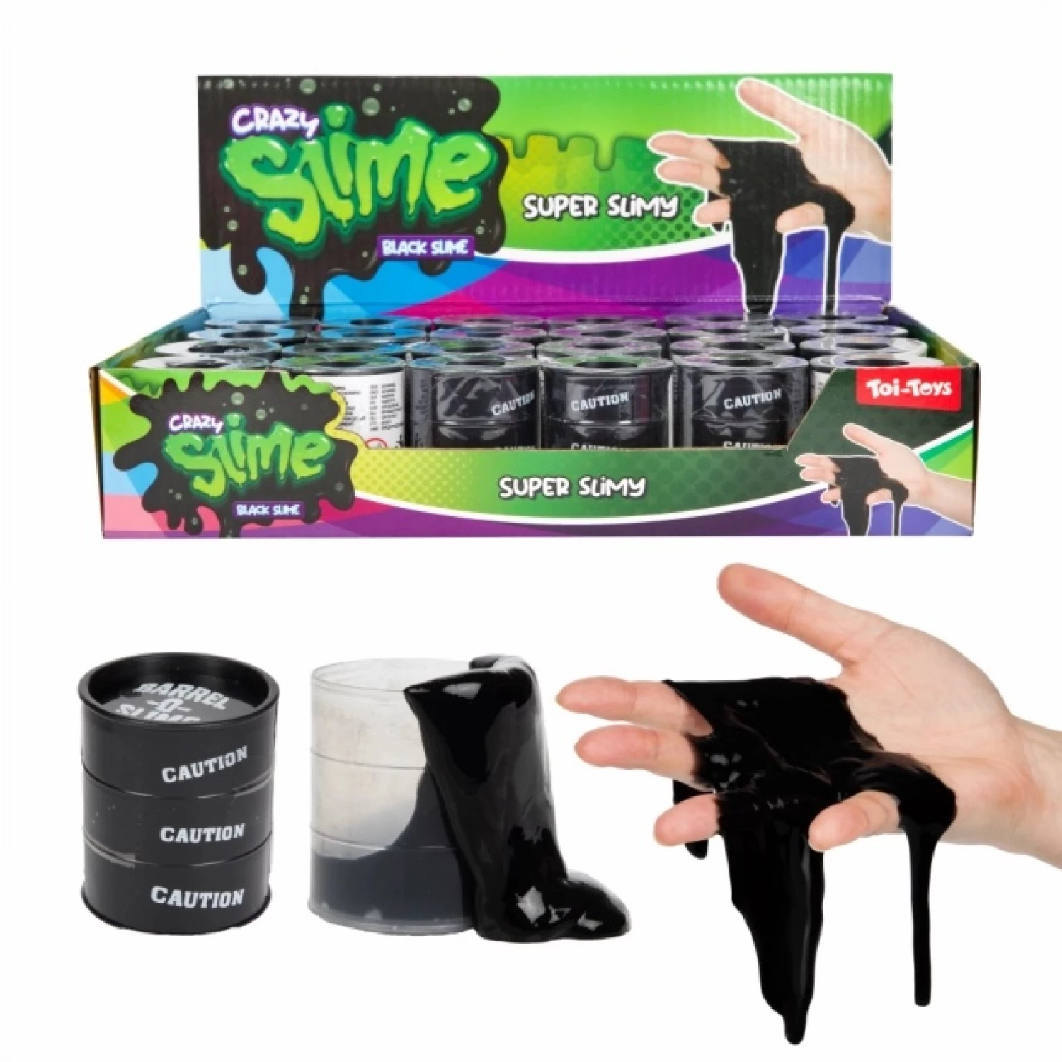 Crazy Slime Crni Ljigavac u Mini Buretu – Najluđa Zabava "Sirove Nafte"!