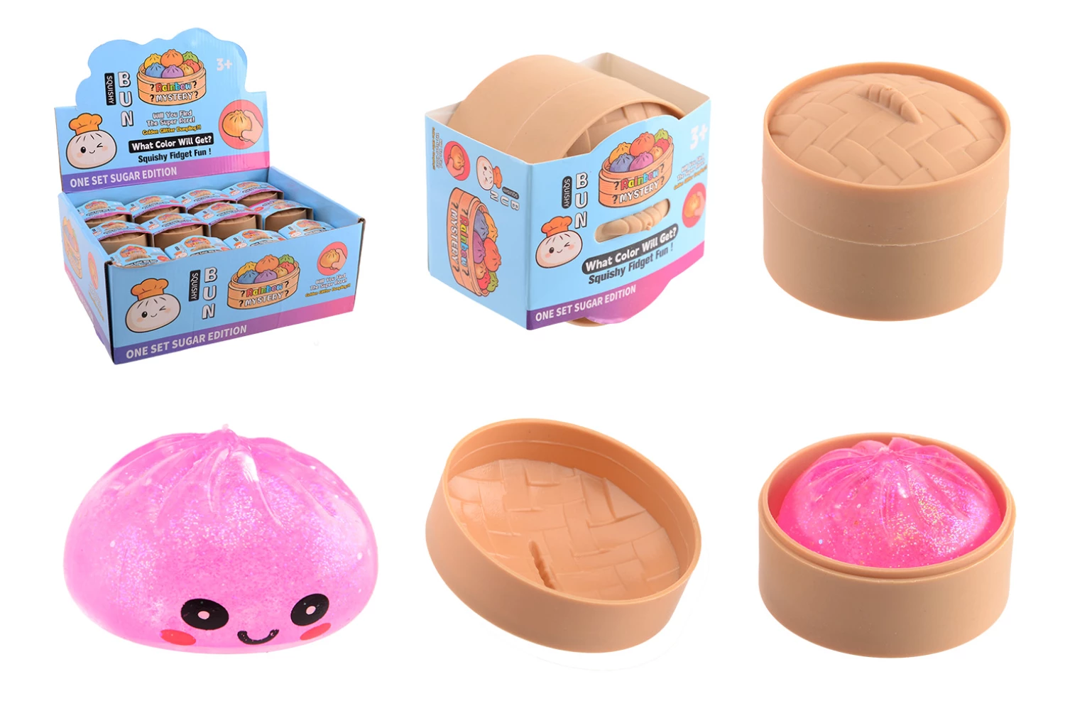 Johntoy Squishy Dumpling – Antistres knedlica 5,5 cm