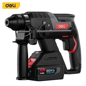 DELI Supreme EDE-DC20-2D4 – Aku SDS+ čekić bušilica 20V, 2J, 2×4Ah, Brushless