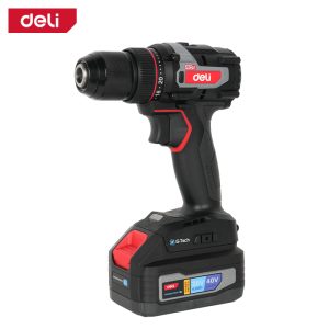 DELI EDE120 – Akumulatorska udarna bušilica 40 V, 13 mm, 80 Nm