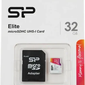 Silicon Power Elite je microSDHC memorijska kartica kapaciteta 32GB koja dolazi u pakovanju sa SD adapterom