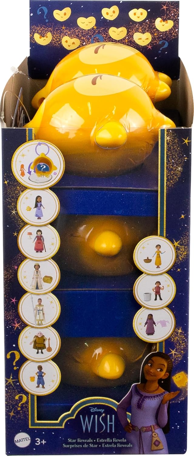 Disney Wish Mini Figura Star Reveals Surprise (HPX30) – Otključaj Magiju Iznenađenja! - Image 2