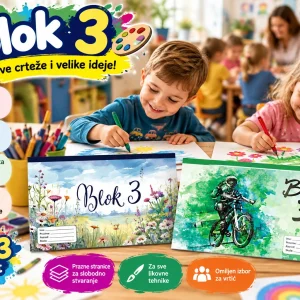 Blok za crtanje Br. 3