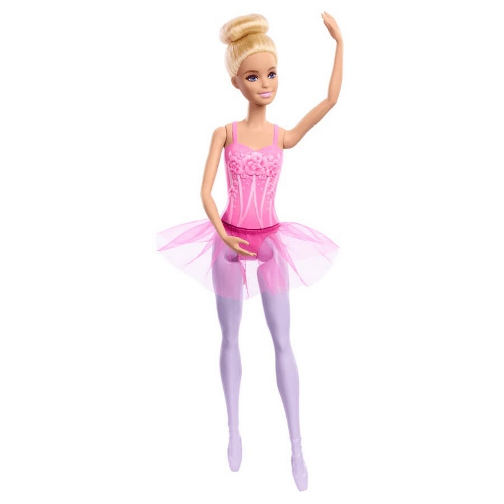 Barbie® Balerina lutka – Plavuša u ljubičastom suknjicom - Image 2