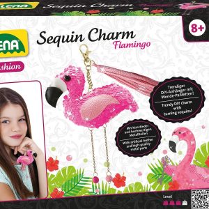 Sašij svoj svetlucavi stil – Lena Sequin Charm Flamingo/Unicorn!