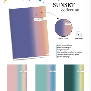 Sveska Lastva „Sunset“ A4