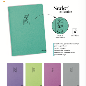 Sveska „Sedef Collection“ A4