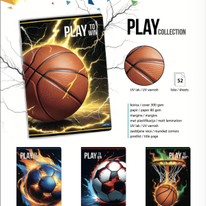 Sveska „Play Collection“ A4