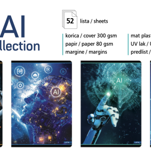 Sveska „AI Collection“ A4
