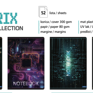 Sveska „Matrix Collection“ A5