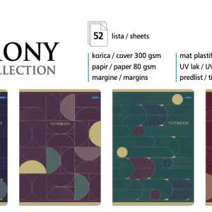 Sveska „Harmony Collection“ A4