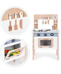 ECOTOYS Dečija Drvena Kuhinja sa 8 Dodataka - Image 2