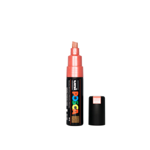 POSCA PC-8K akrilni marker 8 mm – metalik crvena M15