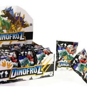 Dinofroz World kesice iznenađenja sa figurom i kolekcionarskom karticom