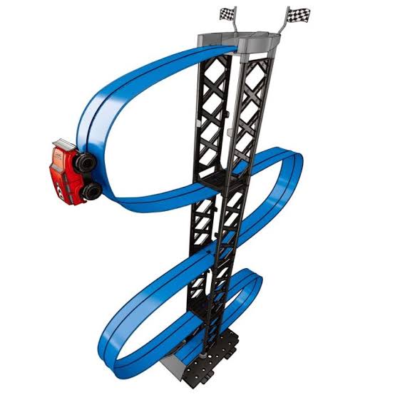 Gearbox Magnetna trkačka staza 1m (20 delova) sa autićem – Vertikalna adrenalinska trka! - Image 2