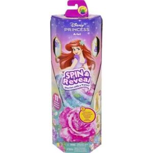 Disney Princess Spin & Reveal Lutka Ariel – Okreni, otkrij magiju i stvori podvodnu bajku!