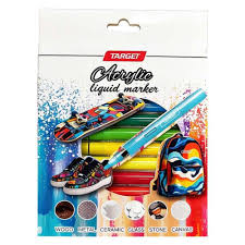 Target Art Acrylic Liquid markeri – Tečna akrilna magija za maksimalnu kontrolu i intenzitet!