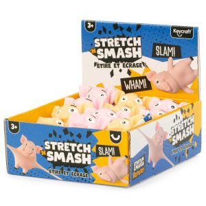 Stretch 'N Smash Mini Svinjica (NV830) – Rastegni, Zgnječi i Pokreni Talas Smeha!