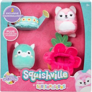 Squishville Mini Plišani Set: Glam Makeover – Najmekši Modni Salon u Mini Izdanju!
