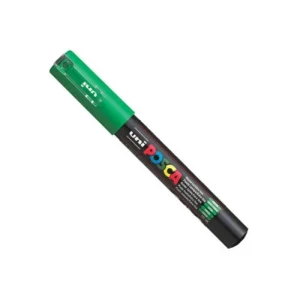 Zeleni uni POSCA PC-1M marker Green 6 sa vrhom 0,7–1 mm