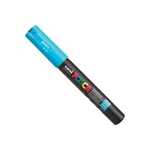 Svetloplavi uni POSCA PC-1M marker Light Blue 8 sa vrhom 0,7–1 mm