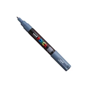 Škriljastosivi uni POSCA PC-1M marker Slate Grey 61 sa vrhom 0,7–1 mm