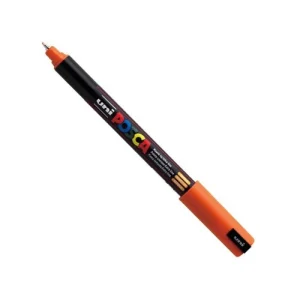 Narandžasti uni POSCA PC-1MR marker Orange 4 sa preciznim vrhom 0,7 mm