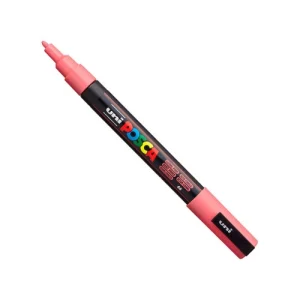 Koralno roze uni POSCA PC-3M marker Coral Pink 66 sa vrhom 0,9–1,3 mm