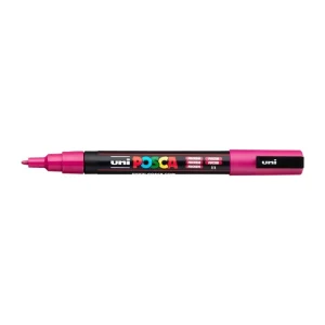 Uni POSCA PC-3M marker u boji fuksije Fuchsia 11 sa vrhom 0,9–1,3 mm