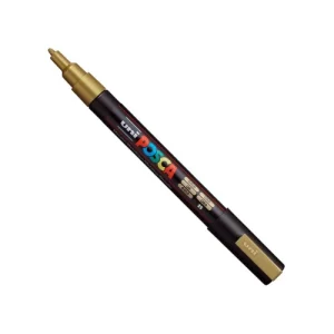 Zlatni uni POSCA PC-3M marker Gold 25 sa okruglim vrhom 0,9–1,3 mm