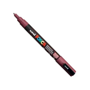 Bordo uni POSCA PC-3M marker Red Wine 60 sa okruglim vrhom 0,9–1,3 mm
