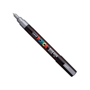 Srebrni uni POSCA PC-3M marker Silver 26 sa okruglim vrhom 0,9–1,3 mm