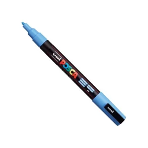 Nebeskoplavi uni POSCA PC-3M marker Sky Blue 48 sa vrhom 0,9–1,3 mm