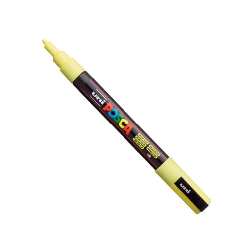 Sunčanožuti uni POSCA PC-3M marker Sunshine Yellow P2 sa vrhom 0,9–1,3 mm