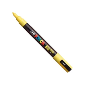 Žuti uni POSCA PC-3M marker Yellow 2 sa okruglim vrhom 0,9–1,3 mm