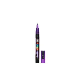POSCA PC-3ML glitter akrilni marker 0,9–1,3 mm – ljubičasta sa šljokicama L12