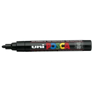 POSCA PC-5M akrilni marker 1,8–2,5 mm – crna 24