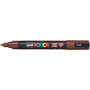 POSCA PC-5M akrilni marker 1,8–2,5 mm – kakao braon 84