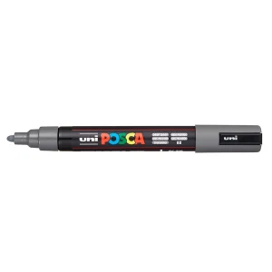 POSCA PC-5M akrilni marker 1,8–2,5 mm – duboko siva 82