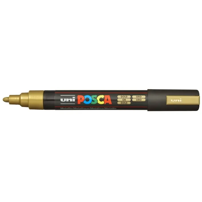 POSCA PC-5M akrilni marker 1,8–2,5 mm – zlatni 25