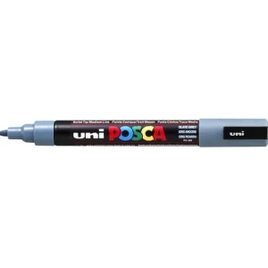 POSCA PC-5M akrilni marker 1,8–2,5 mm – kamen siva 61