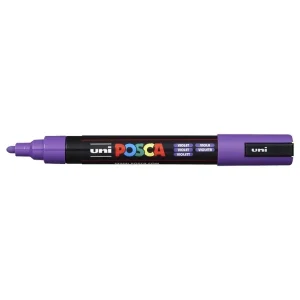 POSCA PC-5M akrilni marker 1,8–2,5 mm – ljubičasta 12