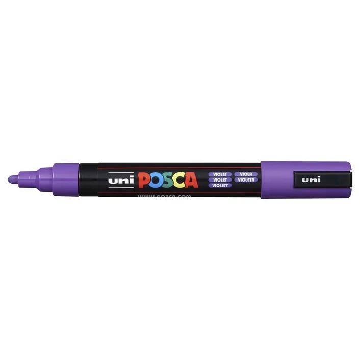 POSCA PC-5M akrilni marker 1,8–2,5 mm – ljubičasta 12