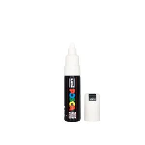 POSCA PC-7M akrilni marker 4,5–5,5 mm – bela 1